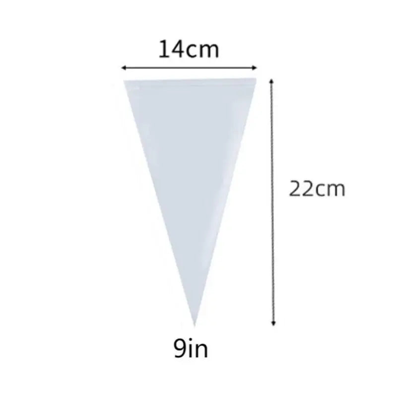 100pcs Disposable Piping Bags, Large Pastry Bags, Cake Decorating Bags, Large Piping Bags, Icing Bags for Cake Decorating