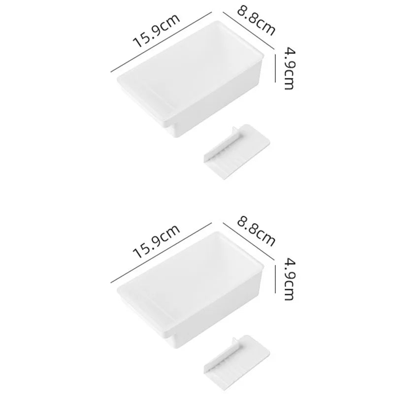 Butter Cutter Box with Lid Clear Lid and Cutter Space-Saving  Dustproof Durable Cheese Storage Box For Home Food Storage