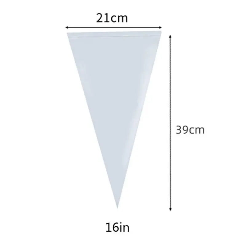 100pcs Disposable Piping Bags, Large Pastry Bags, Cake Decorating Bags, Large Piping Bags, Icing Bags for Cake Decorating