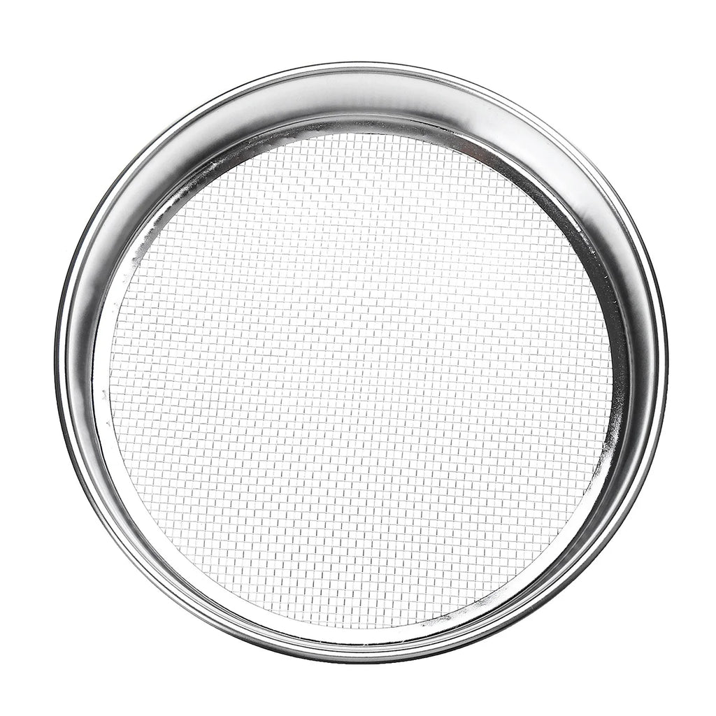2-500M Round 304 Stainless Steel Lab Sieve Aperture Standard Sifters Shakers Kitchen Flour Powder Filter Screen Soil Strainer