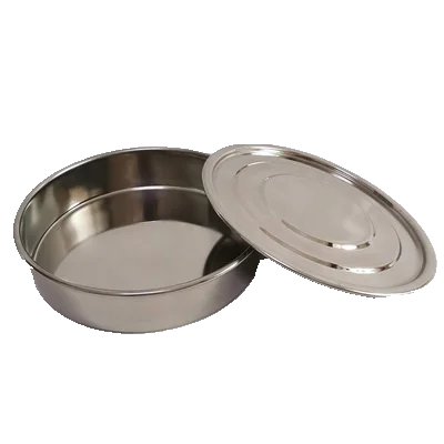 2-500M Round 304 Stainless Steel Lab Sieve Aperture Standard Sifters Shakers Kitchen Flour Powder Filter Screen Soil Strainer