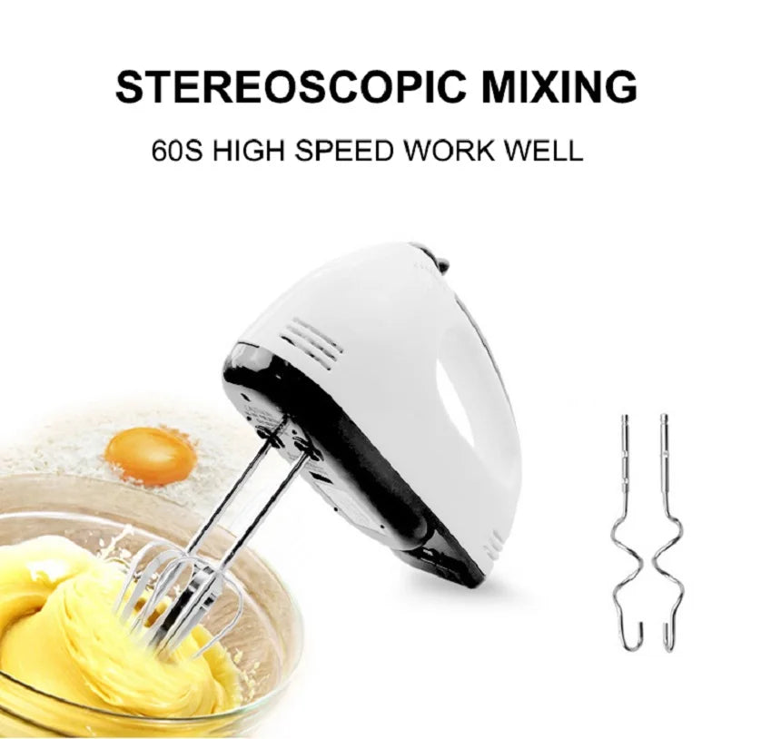 Handheld Mixer 7 Speed Mini Mixer Multifunctional Electric Food Blender Egg Beater Automatic Cream Food Cake Baking Dough Mixer