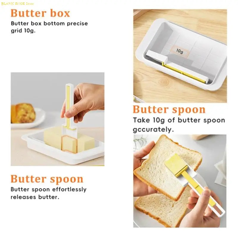 NEW Butter Dish with Lid Butter Dividing Storage Box Container Kitchen Storage Seal Butter Splitting Box Cheese Keeper Box