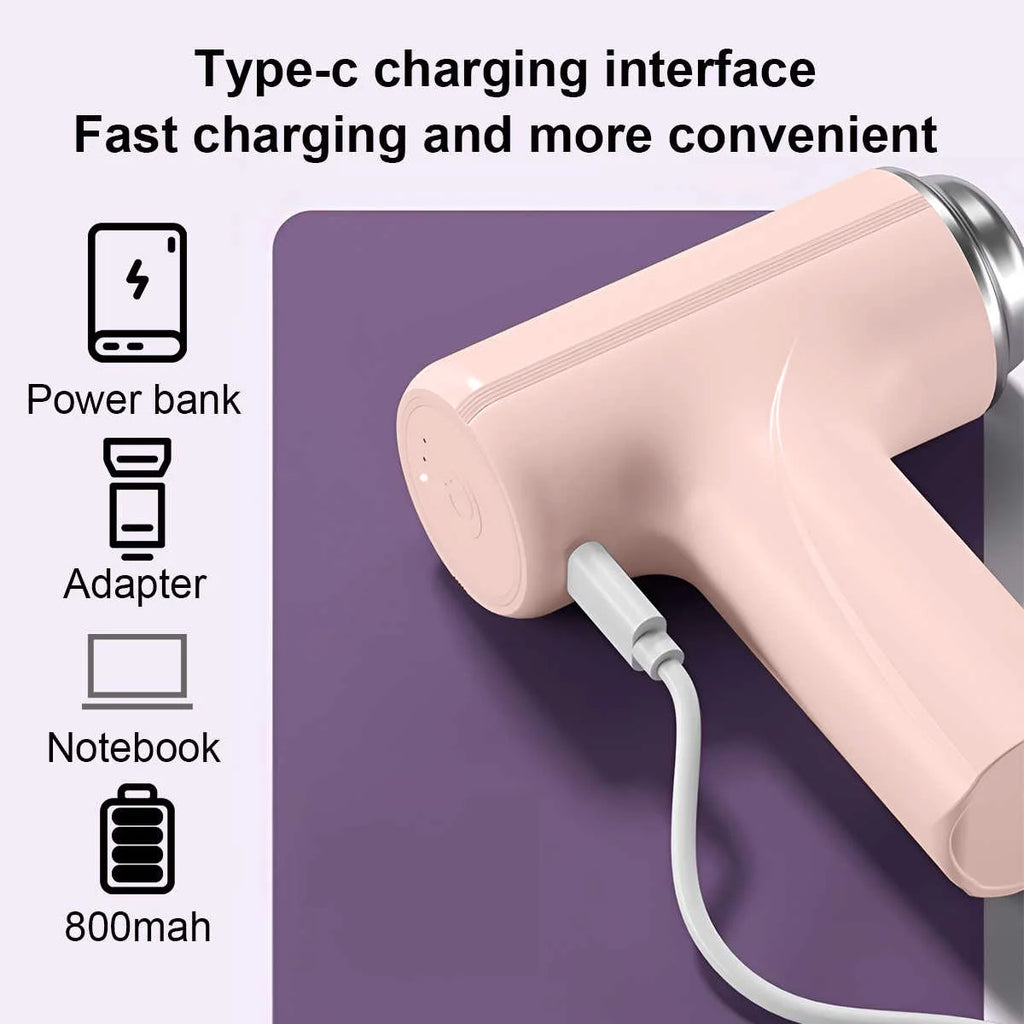 Portable Mixer Handheld Electric Egg Beater 1PCS Cordless Electric Food Mixer Three Speed Settings Kitchen Tools