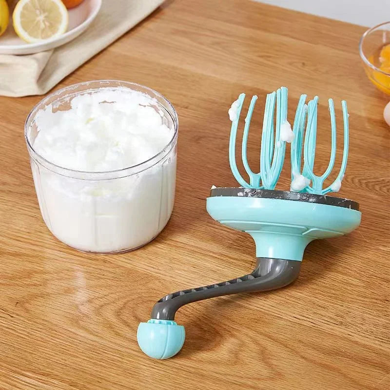 Multifunctional Manual Whisk Semi-automatic Egg White Cream Cake Egg Hand Mixer Hand Crank Beater Household Ferramentas Cocina