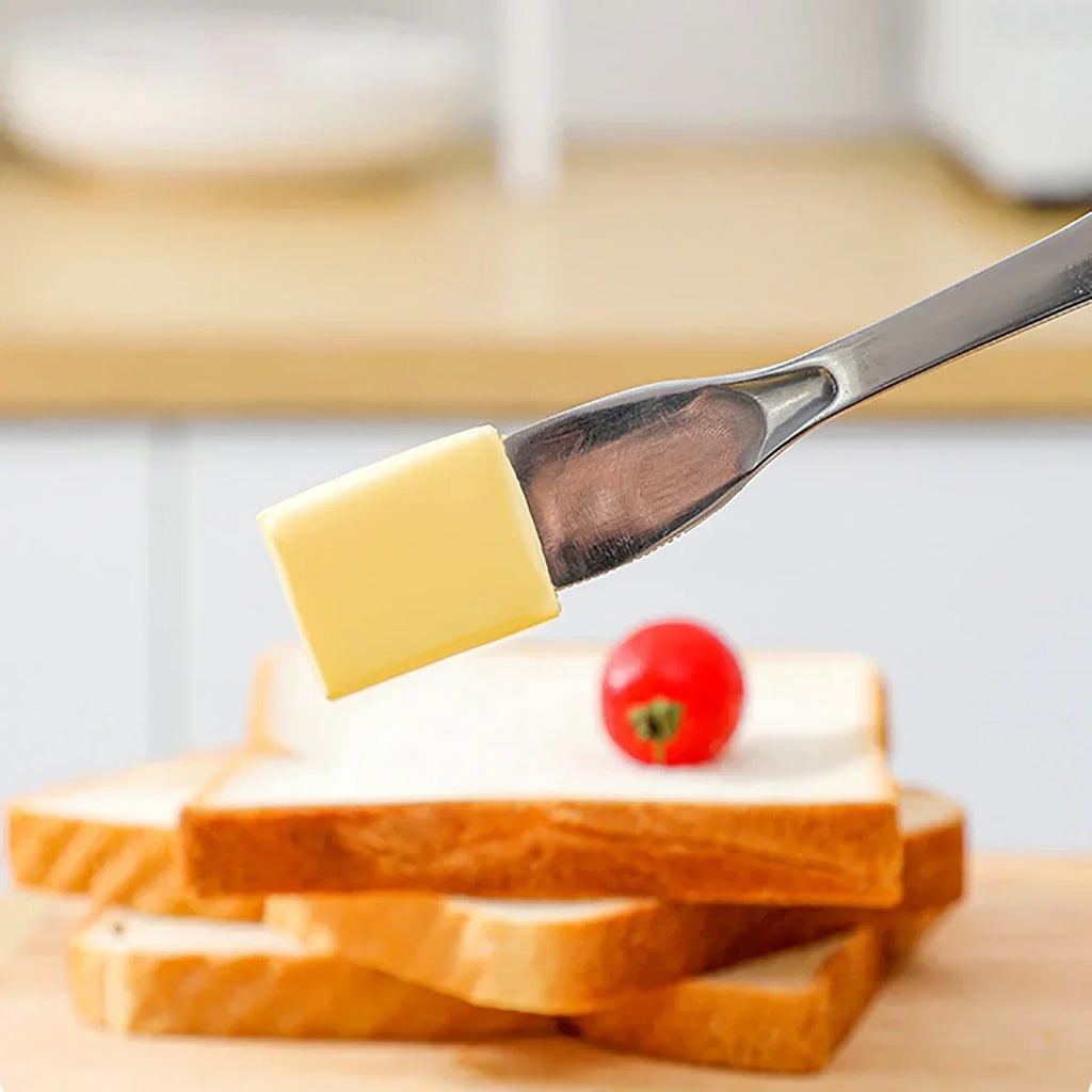 New cheese butter cutting and preservation box with lid, butter slicing knife disc, butter storage container, butter cross bowl