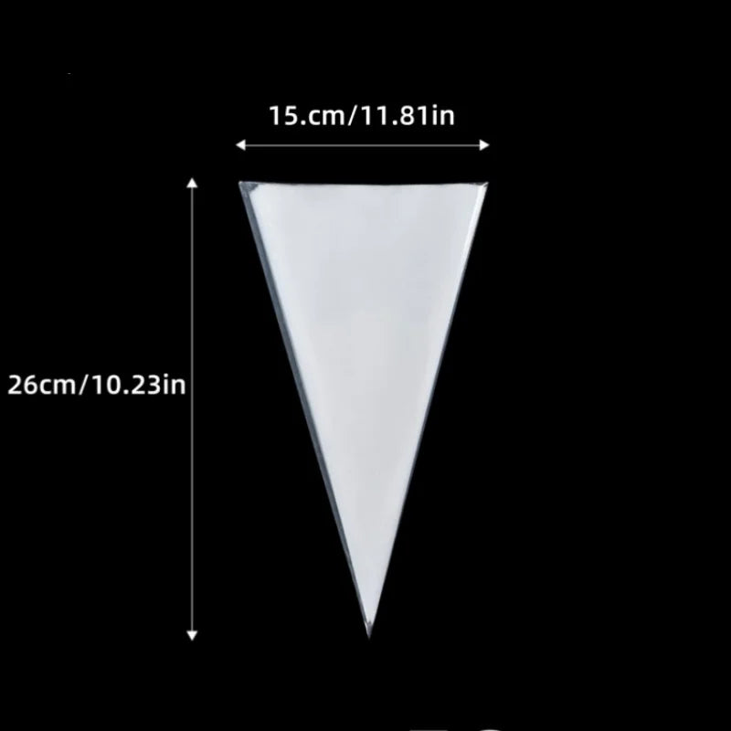 Disposable Piping Bags - Extra Thick Non-Slip Pastry Bags with Anti-Burst Design for Cake Decorating, Cupcakes
