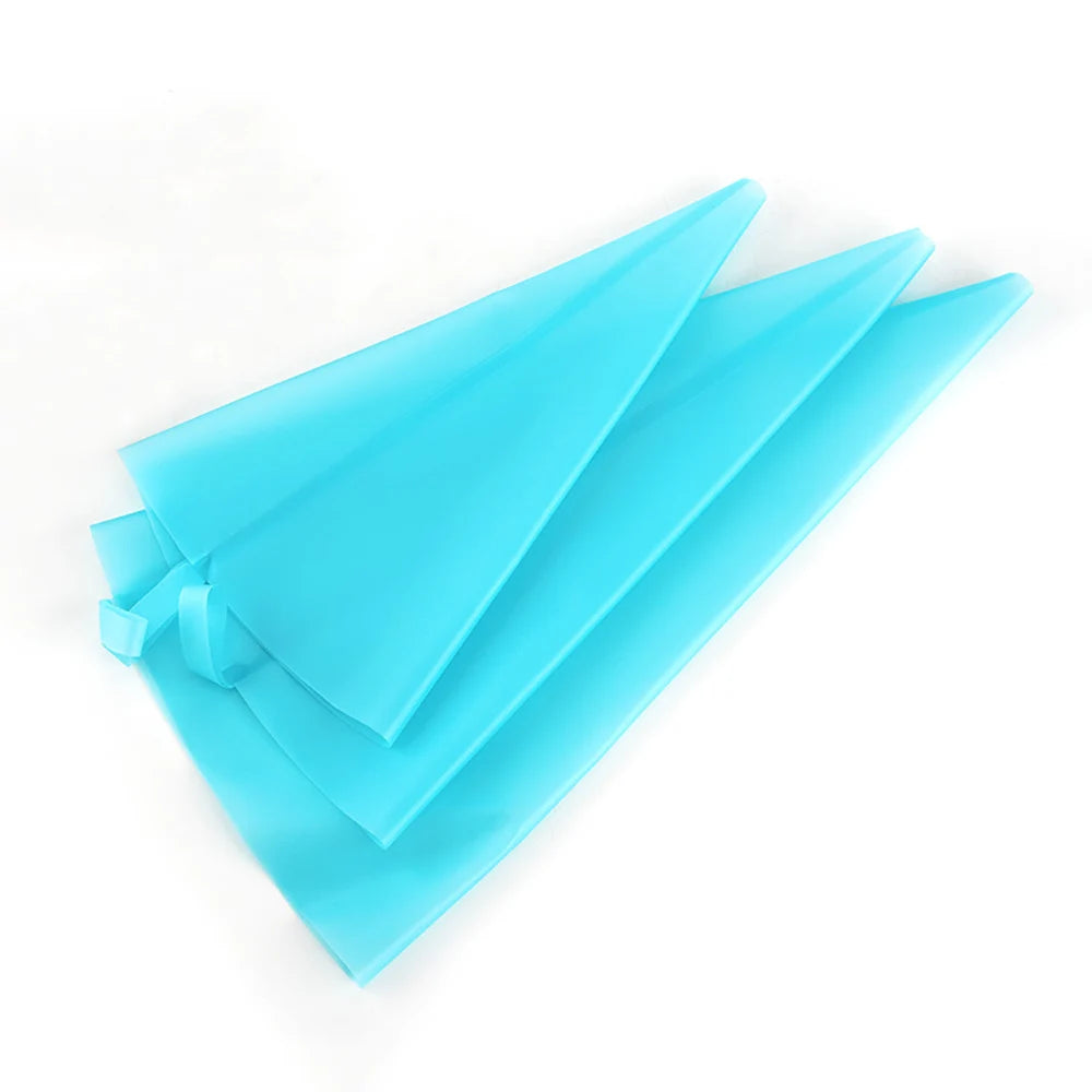 Silicone world 10/12/14/16/18/20/22 inch Cream Bag Kitchen Cake Lcing Piping Cake Decorating Tools Reusable TPU Pastry Bags