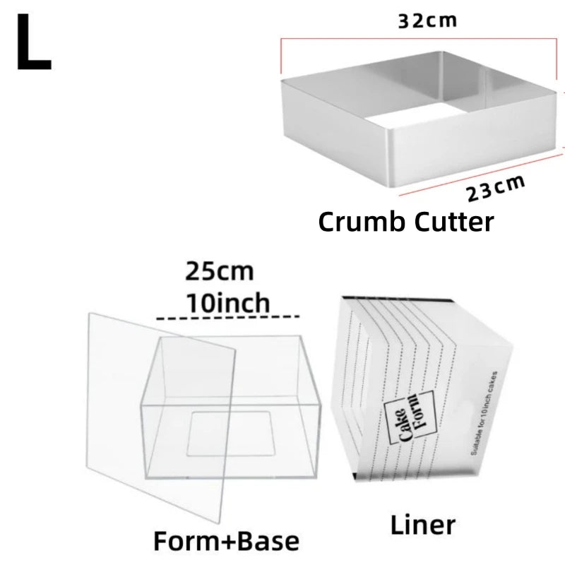4-Piece Set-Quality Cake Frosting Beginners Cake Decorating Kit Compatible with Piping Bags