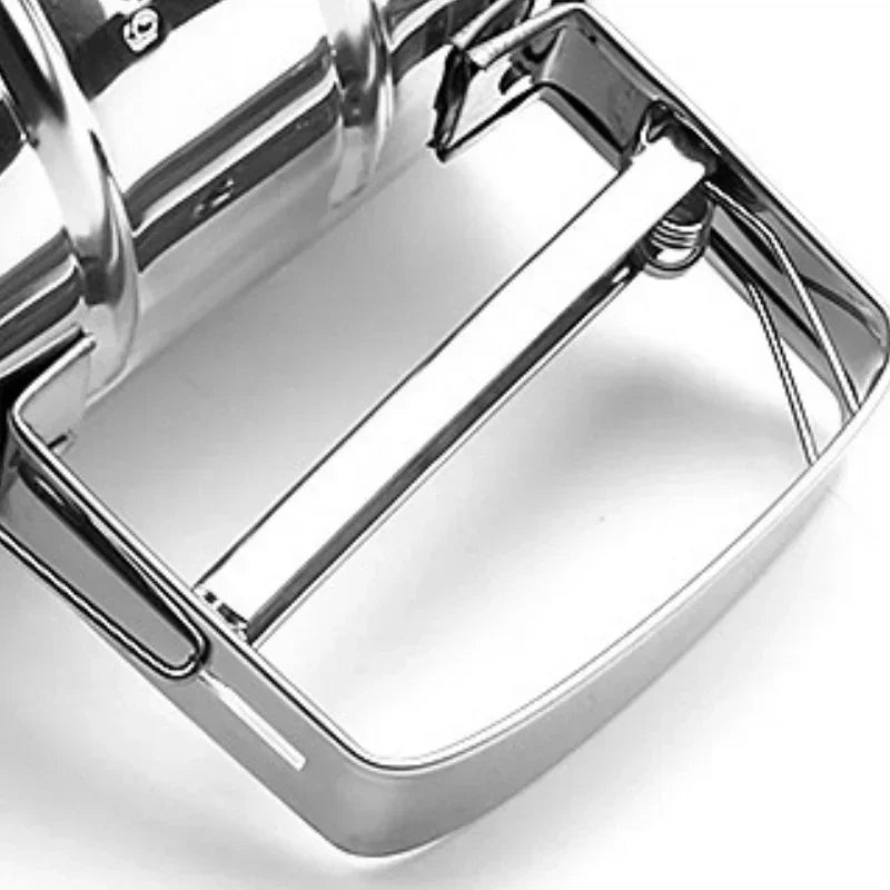 Stainless Steel Hand Press Semi-automatic Sugar Flour Sieve Household Baking Tool Sieve With Scale Powder Sifter Sieve