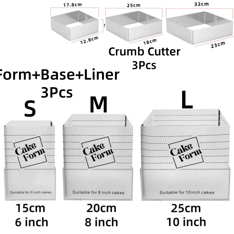 4-Piece Set-Quality Cake Frosting Beginners Cake Decorating Kit Compatible with Piping Bags