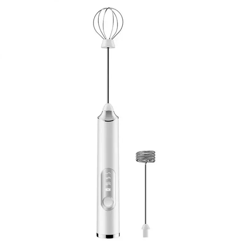 Rechargeable Wireless Electric Milk Frother Coffee Blender Egg Beater Whisk Milk Shaker Mixer Foamer Food Blender