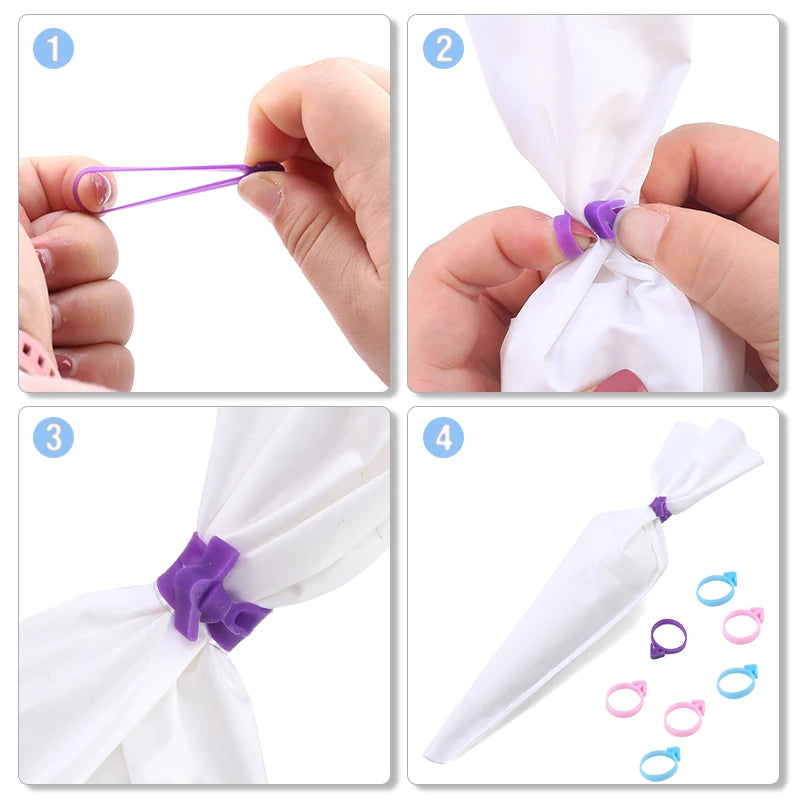 Pastry Nozzles Set With Box Stainless Steel Pastry Cream Piping Bag Cupcake Desert Cake Decorating Baking Accessories And Tools