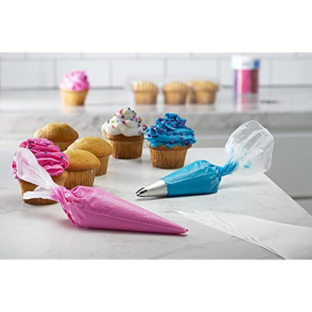 200pcs Anti Burst Piping Bags Icing Piping Bag Birthday Cake making Pastry Bags Package Kitchen Baking Supplies