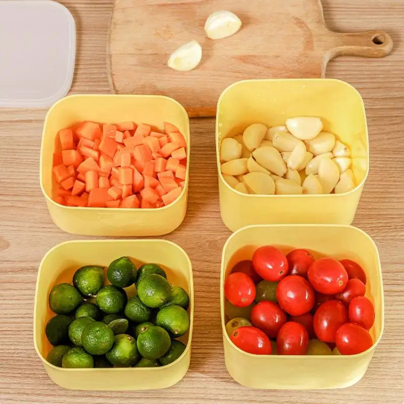 1Pc Butter Cheese Slice Holder With Lid Plastic Clear Cheese Box Sliced Cheese Container Fridge Storage Box Airtight Holder