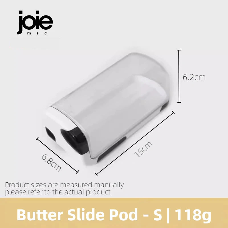 Joie MooMoo Butter Dish with Lid Butter container Butter Storage Box for Refrigerator Butter Cheese Storage Box Tableware