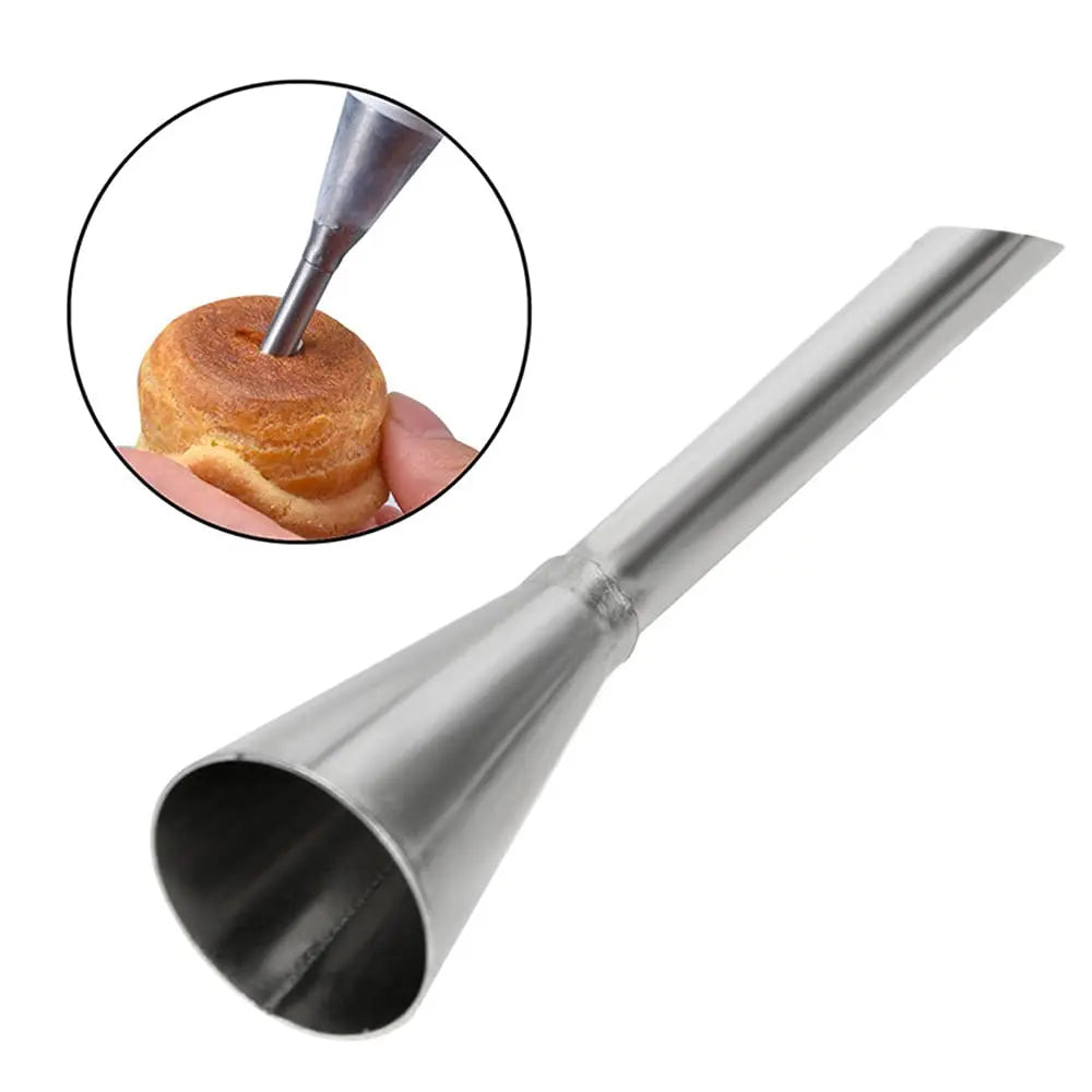 DIY Reusable Puff Cake Tip Silicone Pastry Bag Cream Butter Stainless Steel Nozzle Decor Baking Piping Bags Kitchen Tools