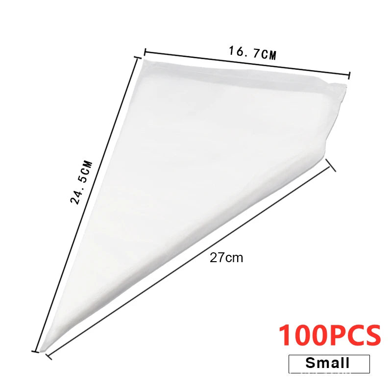 Disposable piping bags confectionery spout for cake Fondant Cake Cream Bag for Decorating Pastries Cakes Baking Tools