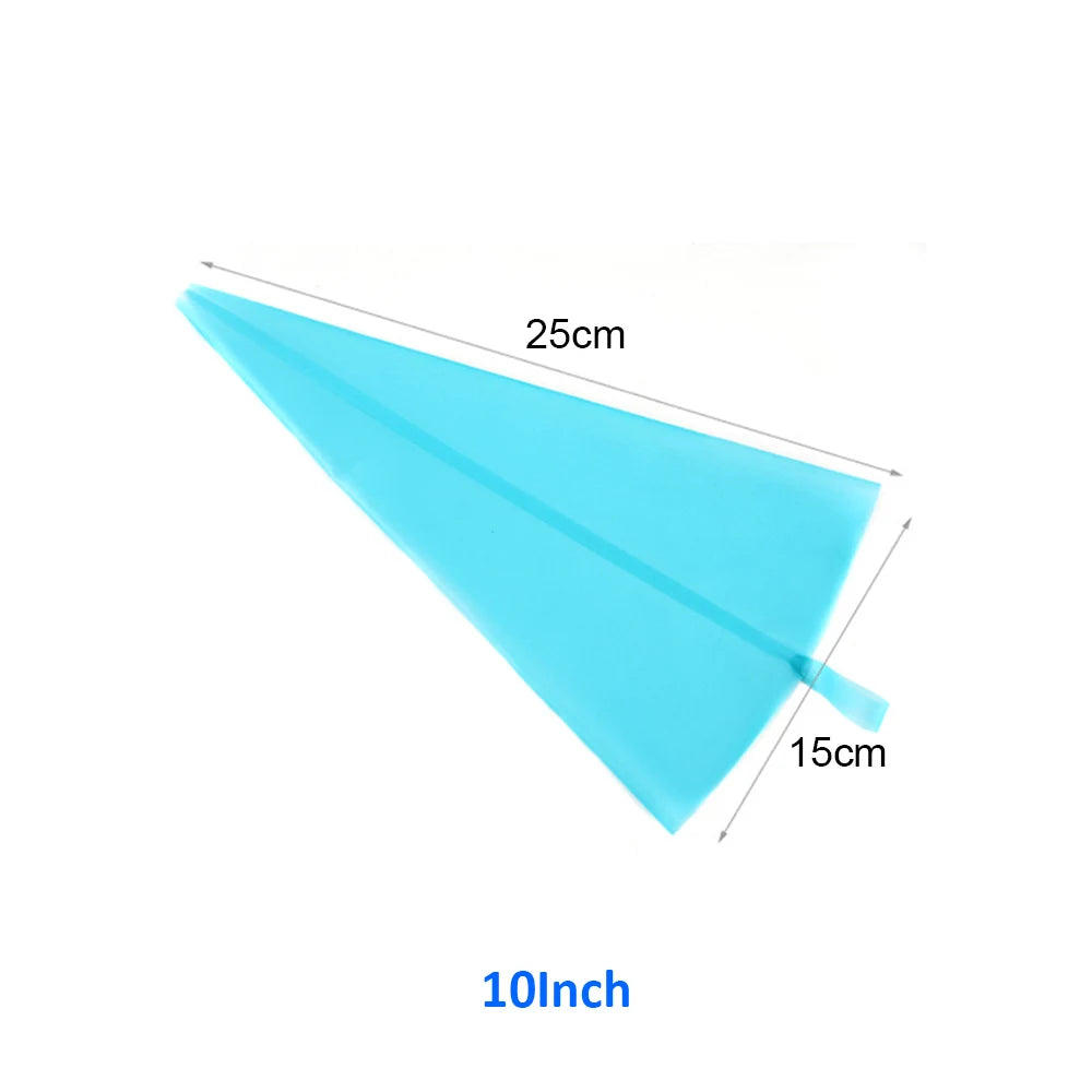Silicone world 10/12/14/16/18/20/22 inch Cream Bag Kitchen Cake Lcing Piping Cake Decorating Tools Reusable TPU Pastry Bags