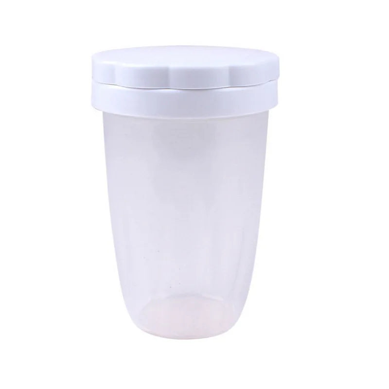 Hand-Held Plastic Powder Shaker Sieve for Baking Icing Sugar Mesh Flour Sifter DIY Kitchen Tool