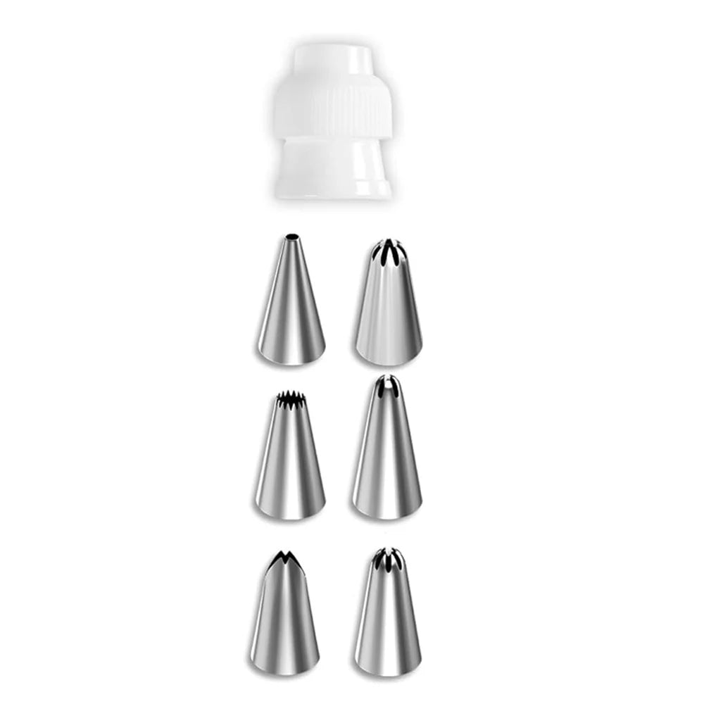 100pcs Piping Bags, Cake Decorating Tools with Icing Bags Tips, Disposable Pastry Bags Supplies for Baking, Royal Icing Cupcakes