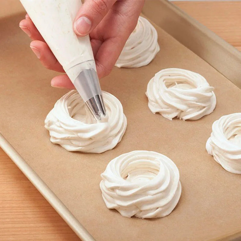 25-50CM Reusable Silicone Pastry Bags Confectionery Equipment And Bakery Accessories Baking Tools Patisserie and Confectionery