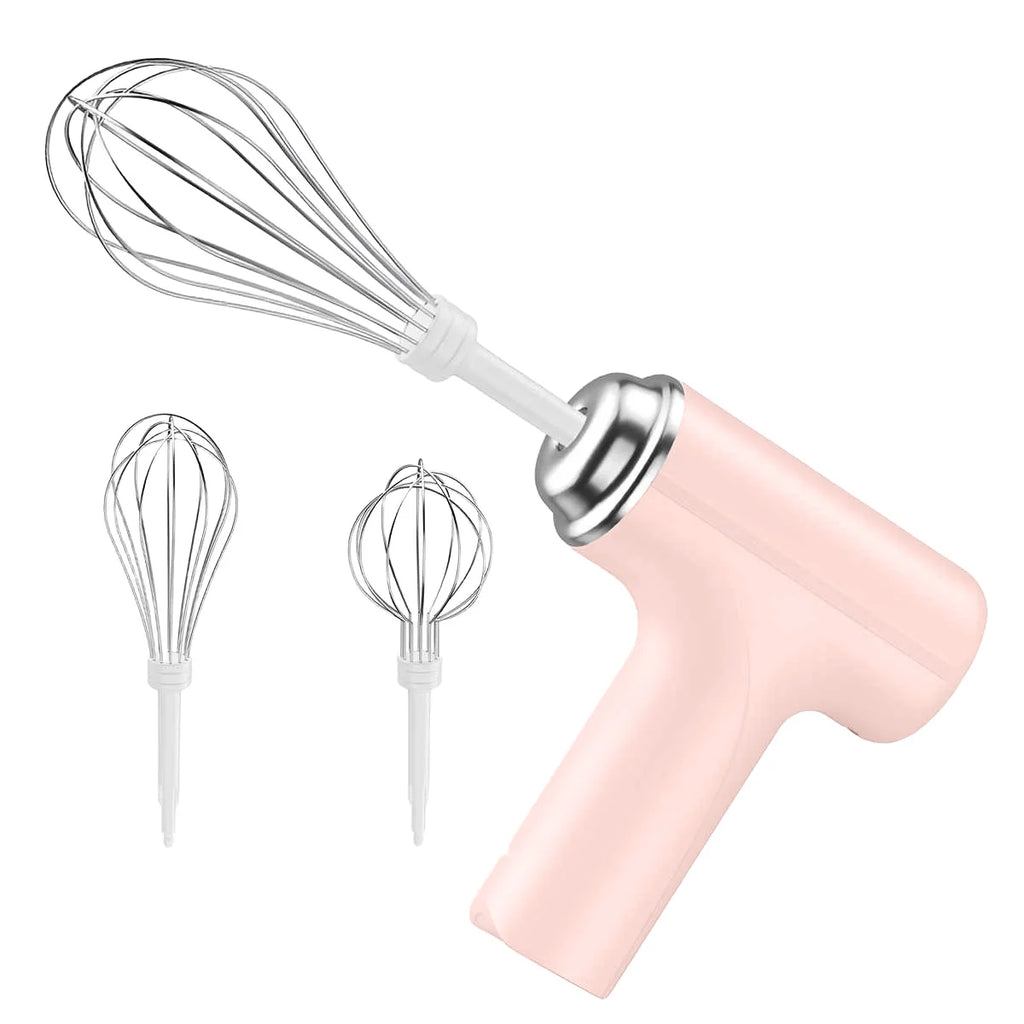 Portable Mixer Handheld Electric Egg Beater 1PCS Cordless Electric Food Mixer Three Speed Settings Kitchen Tools