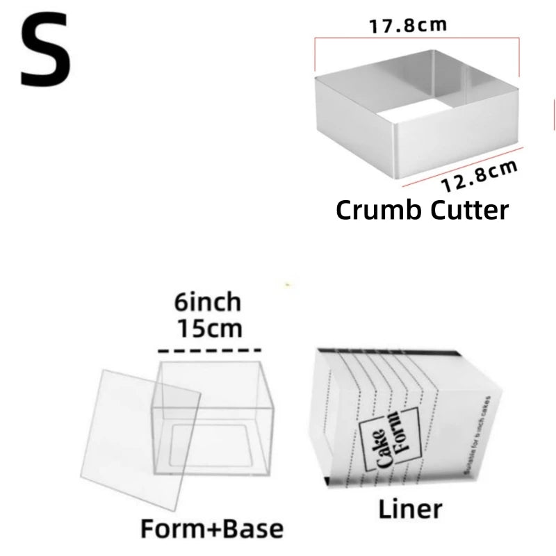 4-Piece Set-Quality Cake Frosting Beginners Cake Decorating Kit Compatible with Piping Bags