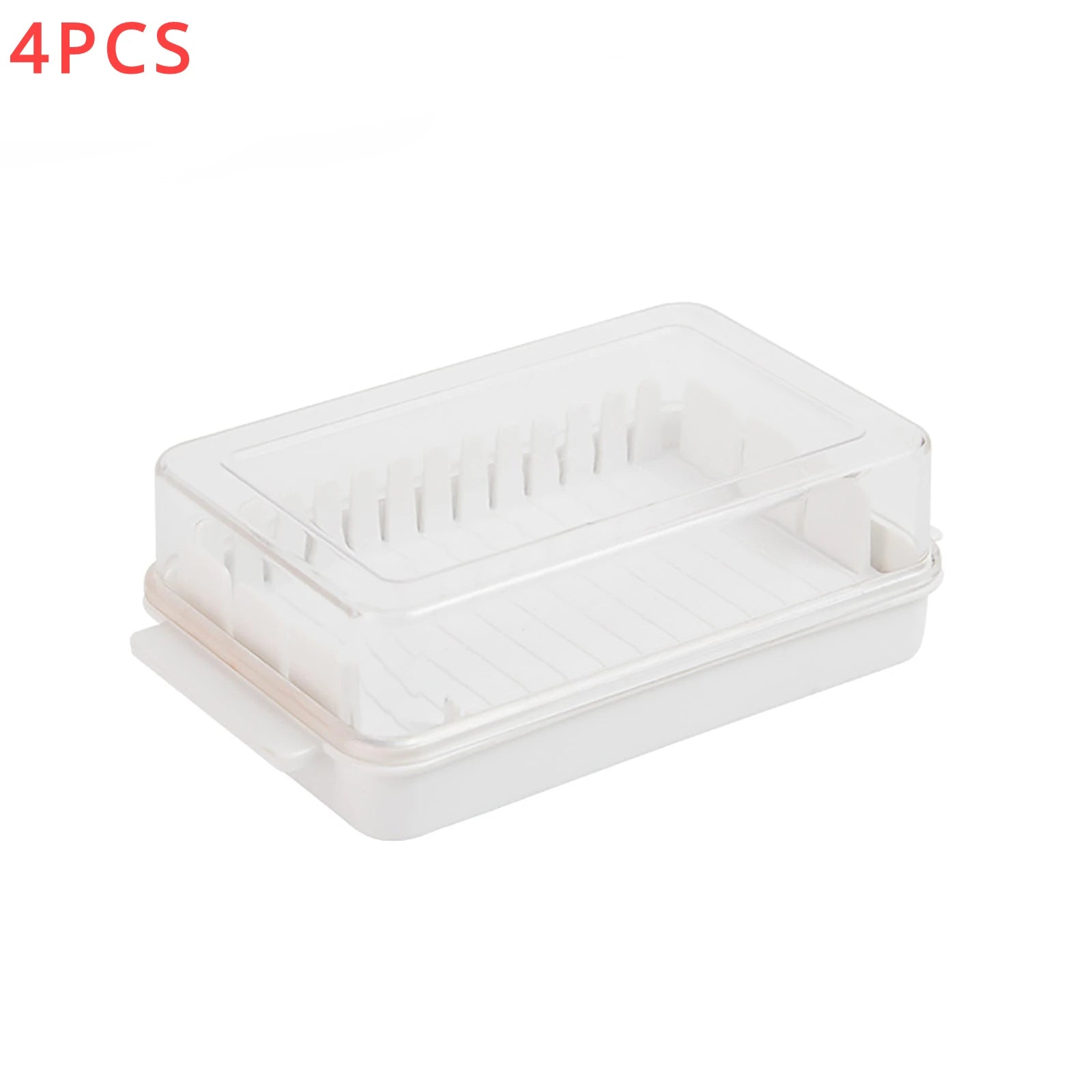 Butter Cutting Storage Box Transparent Large-capacity Low-temperature Resistant Refrigerator Storage Cheese Fresh-keeping Box