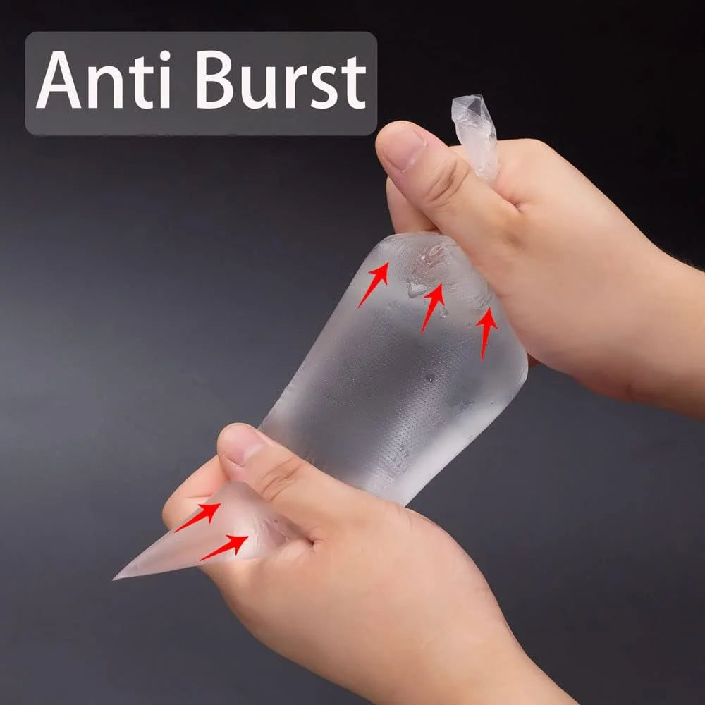 Tainless Steel Piping Tips SPiping Bags Set with 100 Disposable Bags Complete Cake Decorating Kit Convenient Baking Supplies Set