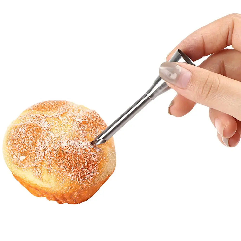 DIY Reusable Puff Cake Tip Silicone Pastry Bag Cream Butter Stainless Steel Nozzle Decor Baking Piping Bags Kitchen Tools