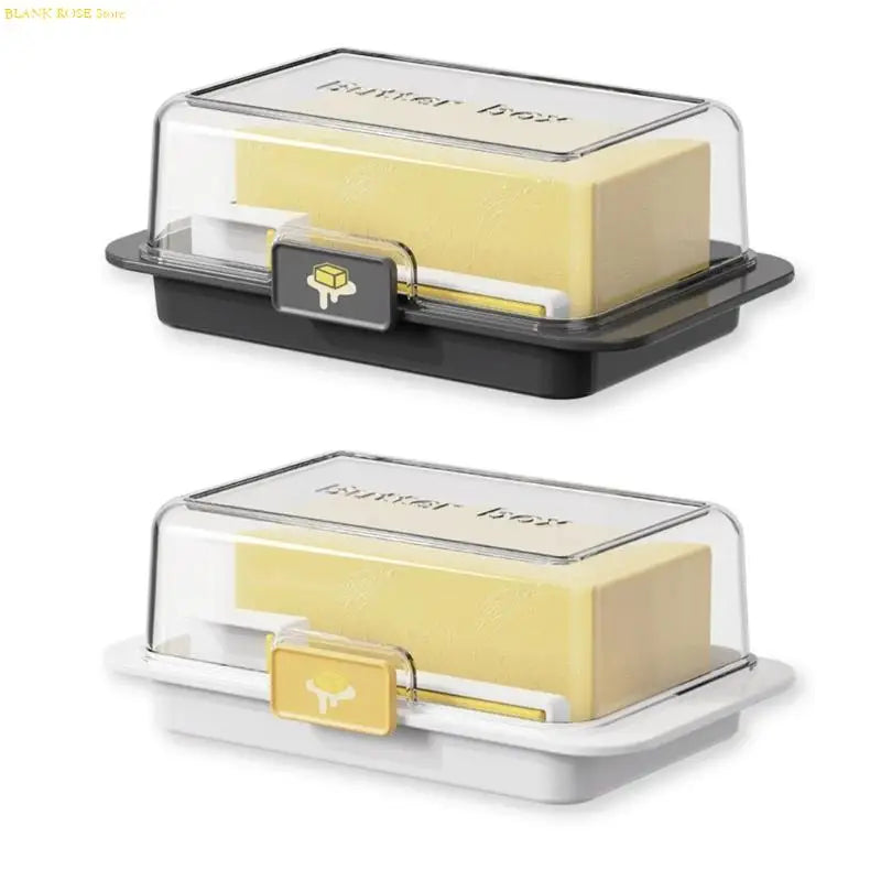 NEW Butter Dish with Lid Butter Dividing Storage Box Container Kitchen Storage Seal Butter Splitting Box Cheese Keeper Box