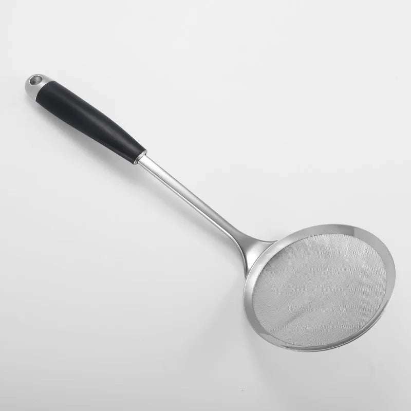 Stainless Steel Fine Double Mesh  Strainer Kitchen Skimmer Flour  Sifter Colander Sieve Wire Mesh  Juice Powder Filter Strainer