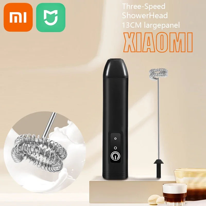 Xiaomi Electric Milk Frother Handheld Egg Beater Foamer Coffee Maker Electric Blender Mixer Mini Portable Blender Kitchen Tool