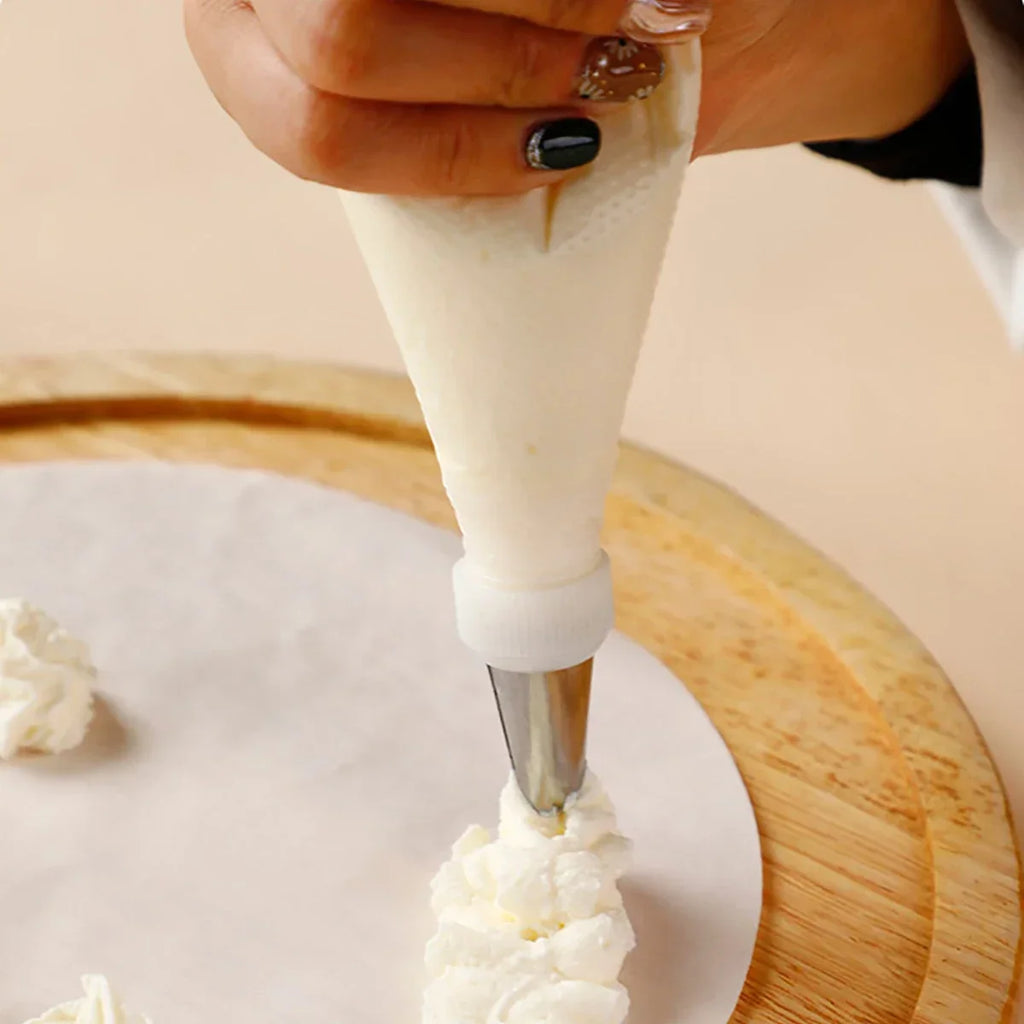 100 PCS Thick Disposable Pastry Bags DIY Cake Cream Decoration Piping Bag Icing Bag Baking Supplies Pastry Sleeves