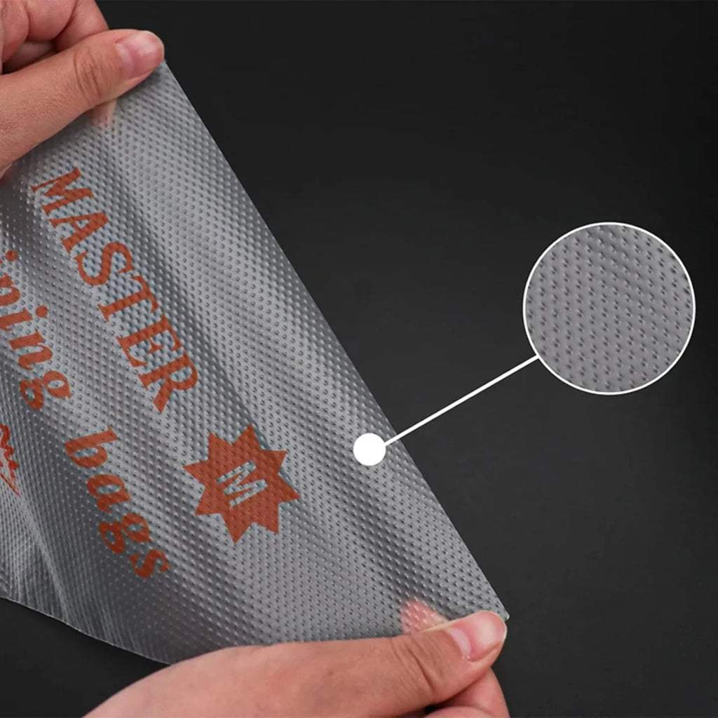 isposable Piping Bags 100PCS Kit Professional Cake Decorating Tools for Cupcakes Baking Fondant Pastry Cream Accessories