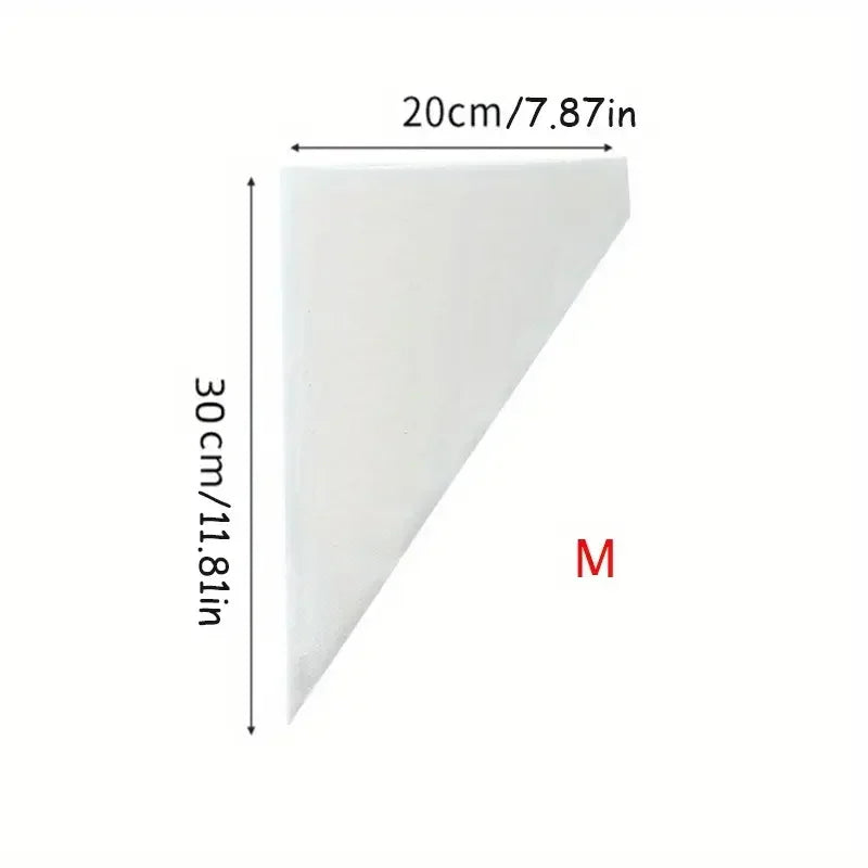 100PCS Disposable Pastry Bags, Extra Strong&Leak-Proof Piping Bags for Cake Decorating,Baking,Icing,and Crafts–Durable&Food Safe