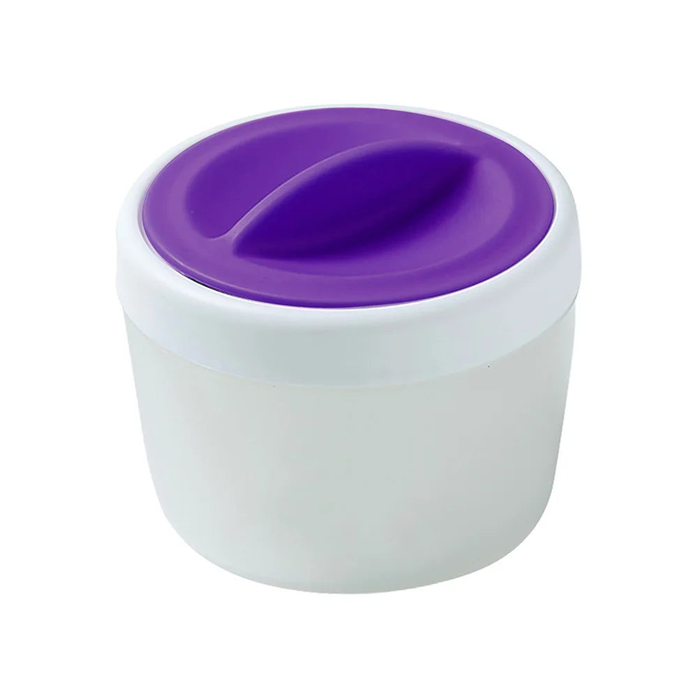 Plastic Baking Sifter with Storage Case for Gummy Candy, Cookies, Puff Powder, Corn Starch - Kitchen Baking Tool Accessory Set