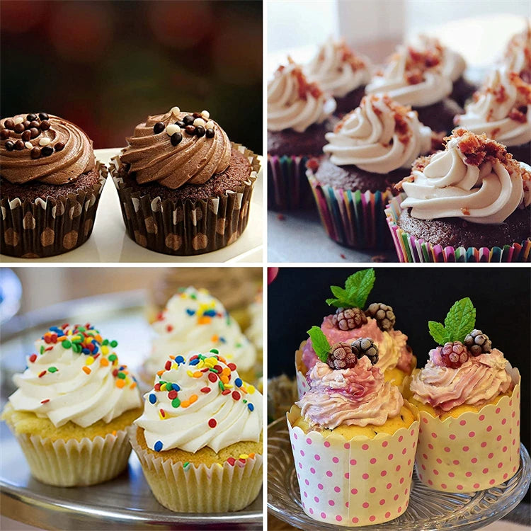 LMETJMA 100 Pcs Piping Bags Upgraded Anti-Burst Disposable Icing Piping Pastry Bags For All Size Tips and Couples JT128