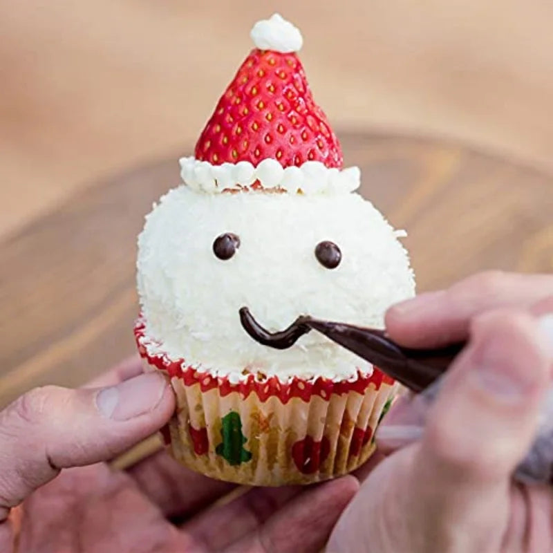 Disposable Piping Bags - Extra Thick Non-Slip Pastry Bags with Anti-Burst Design for Cake Decorating, Cupcakes