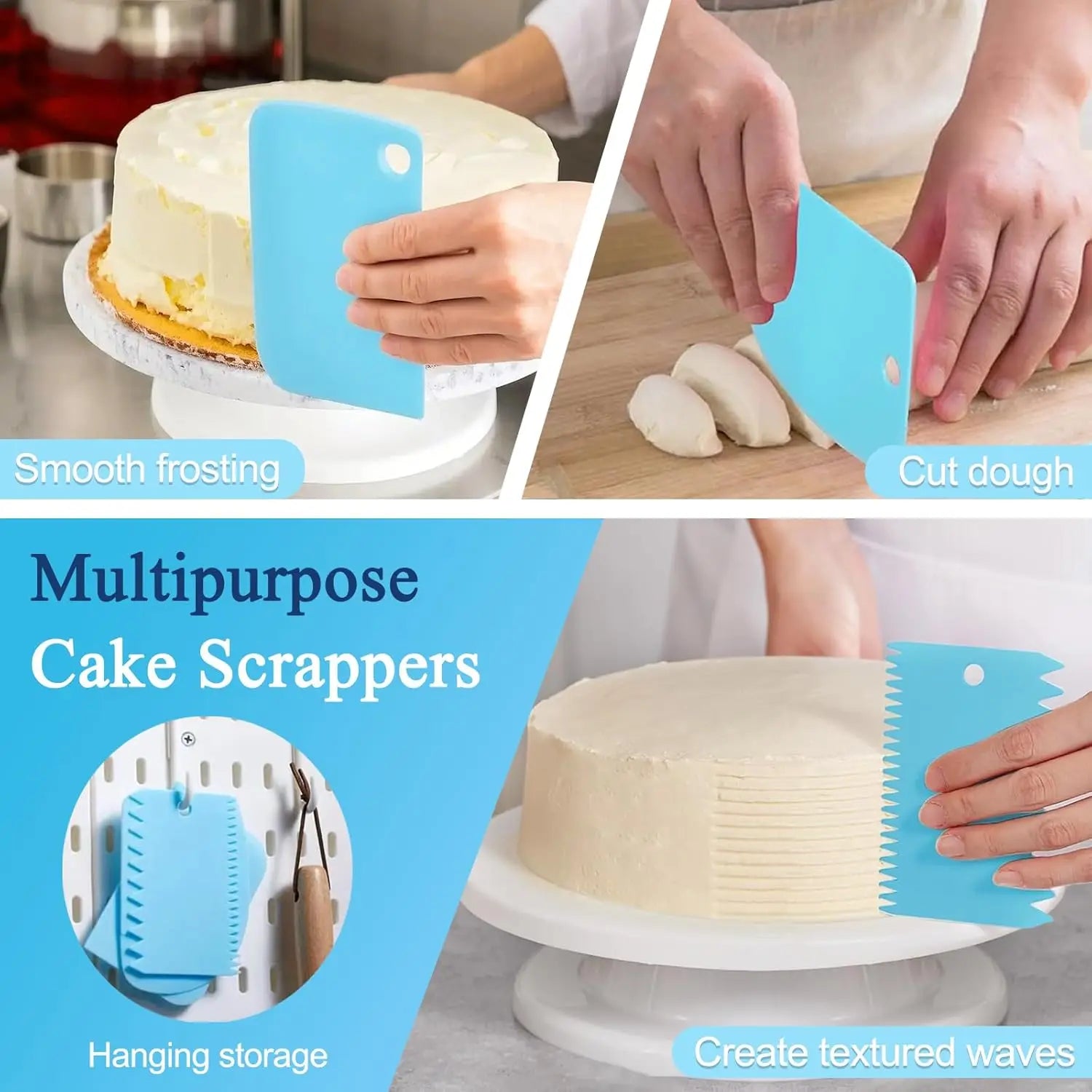 Tainless Steel Piping Tips SPiping Bags Set with 100 Disposable Bags Complete Cake Decorating Kit Convenient Baking Supplies Set