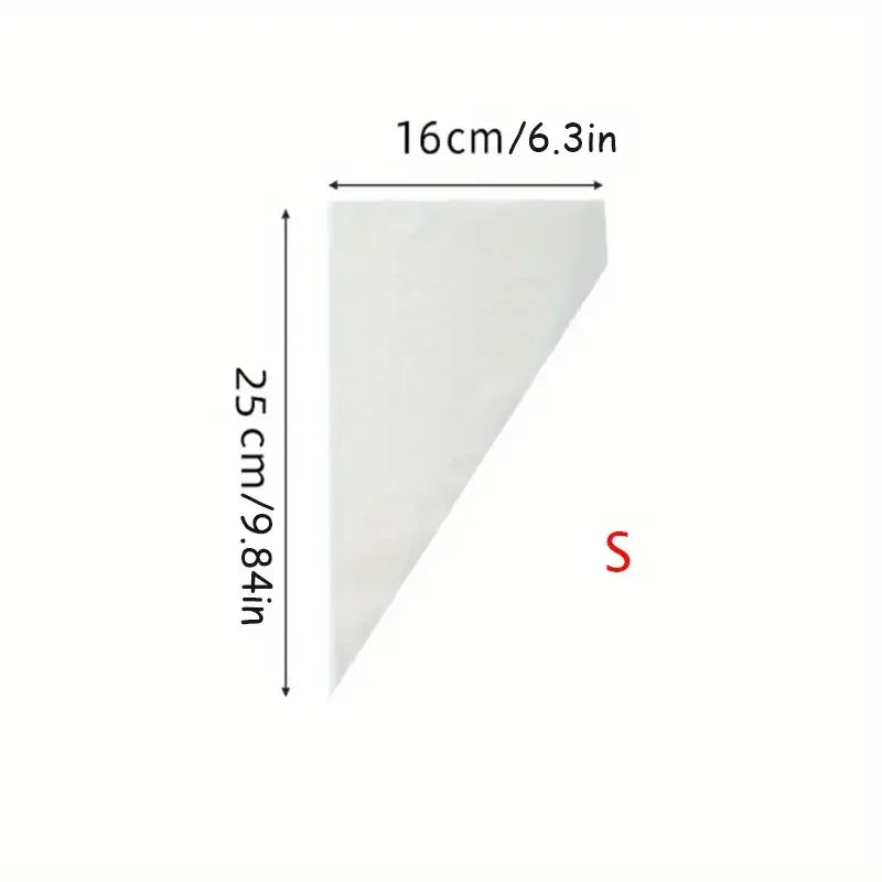 100PCS Disposable Pastry Bags, Extra Strong&Leak-Proof Piping Bags for Cake Decorating,Baking,Icing,and Crafts–Durable&Food Safe