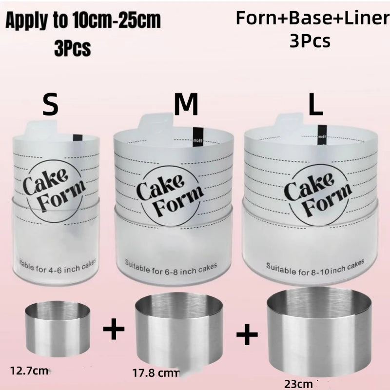 4-Piece Set-Quality Cake Frosting Beginners Cake Decorating Kit Compatible with Piping Bags